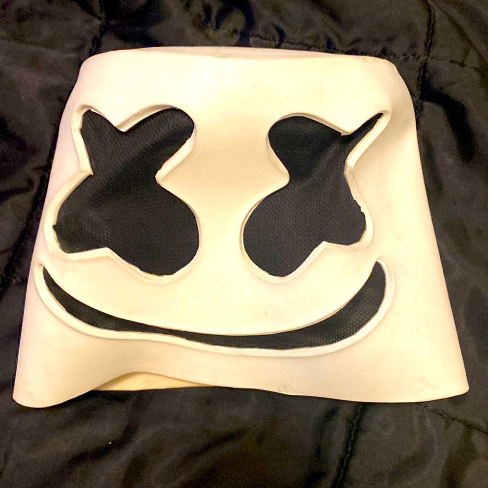 🎃OFFICIAL MARSHMELLO EDM RAVE RUBBER MASK #HALLOWEEN